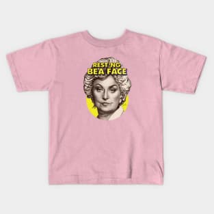 Resting Bea Face Kids T-Shirt